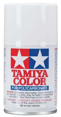 Tamiya Ps-1 Polycarbonate Spray White 3 Oz (Tam86001) 1