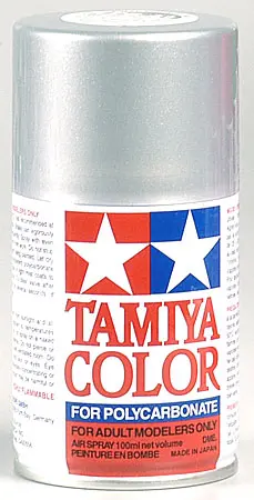Tamiya Polycarbonate Ps-41 Bright Silver (Tam86041) 1