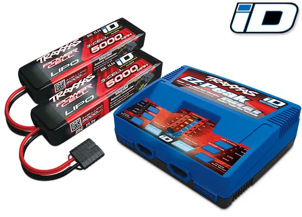 Traxxas Dual 3S Lipo Completer W/ Ez-Peak Dual Charger   (Tra2990) 1