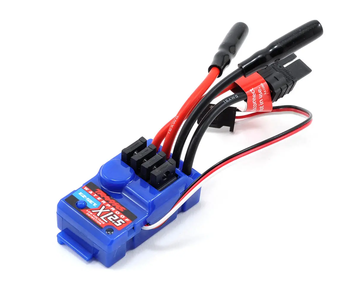Traxxas Xl-2.5 Esc W/Low Voltage Detection (Waterproof)   (Tra3024r) 1