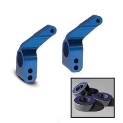 Traxxas Aluminum Stub Axle Carriers (4),Bl: Rsu, Sta, Ban (Tra3652a) 1