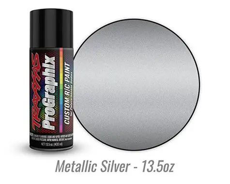 Traxxas Body Paint, Metallic Silver (13.5Oz)  (Tra5073x) 1