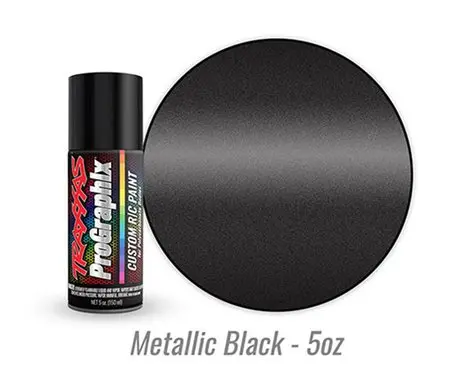 Traxxas Body Paint, Metallic Black (5Oz)  (Tra5075) 1