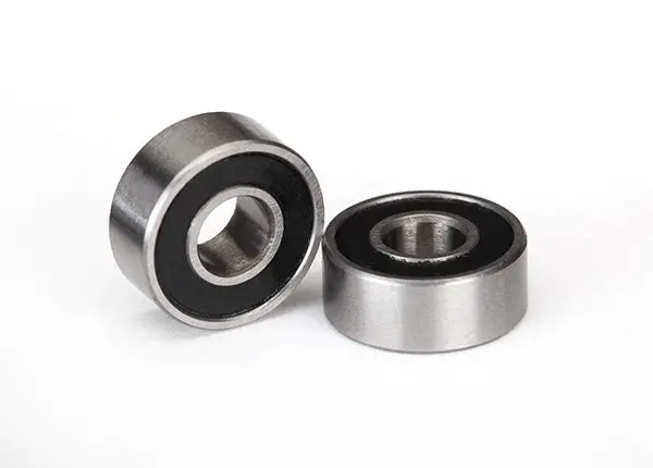 Traxxas Ball Bearings, Black Rubber Sealed (4X10x4mm)  (Tra5104a) 1