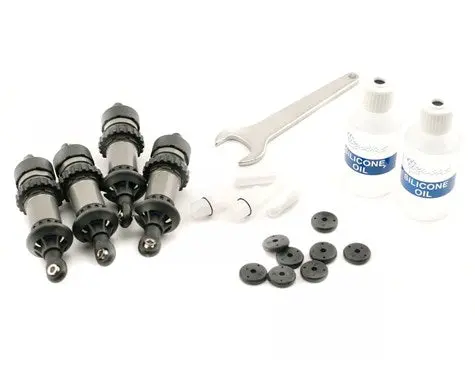 Traxxas Hard Anodized Teflon Coated Gtr Shocks (4)    (Tra5460) 1