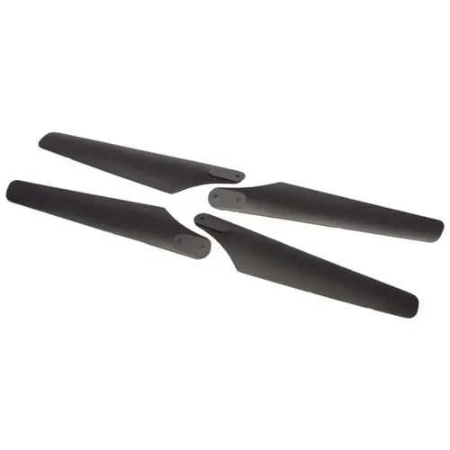 Traxxas Rotor Blade Set Upper/Lower Black Dr-1 (4)  (Tra6316) 1