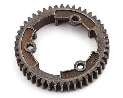 Traxxas 46-Tooth Wide-Face Steel Spur Gear  (Tra6447r) 1