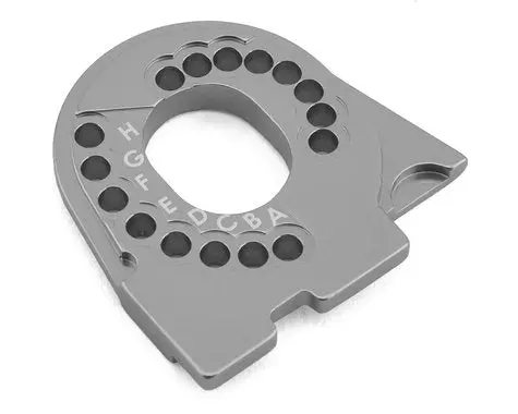 Traxxas Trx-4 Aluminum Motor Mount Plate (Charcoal Grey)  (Tra8290a) 1