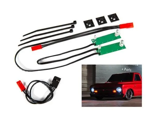 Traxxas Front Led Light Set (White)  (Tra9496) 1
