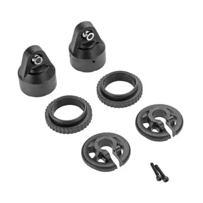 Traxxas Shock Caps Gtx Shocks/Spring Perch/Adjusters(2)  (Tra7764) 1