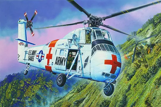 Trumpeter 1/48 Ch34 Us Army Rescue Helicopter (Formerly Gallery Models)  (Tsm2883) 1