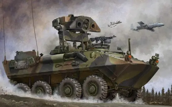 Trumpeter 1/35 Usmc Lav-At Light Armored Anti-Tank Vehicle  (Tsm372) 1
