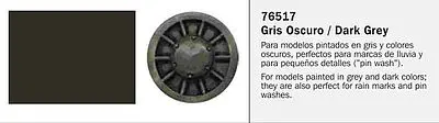 Vallejo Dark Grey Model Wash (35Ml Bottle)  (Vlj76517) 1