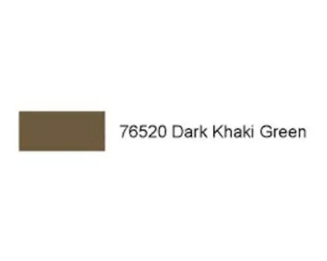 Vallejo Paints 35Ml Bottle Dark Khaki Green Model Wash  (Vjl76520) 1