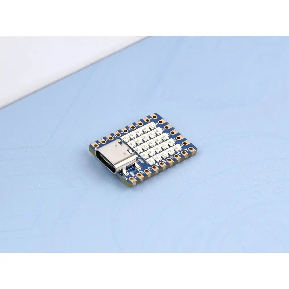 Waveshare Rp2040-Matrix Development Board, Onboard 5 Rgb Led Matrix, Based On Rp2040 1