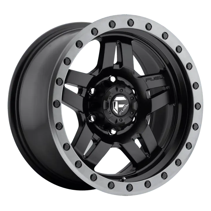 Fuel Anza Matte Black W/ Anthracite Ring 1