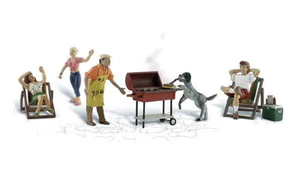Woodland Scenics Backyard Barbeque - O Scale  (Wooa2765) 1