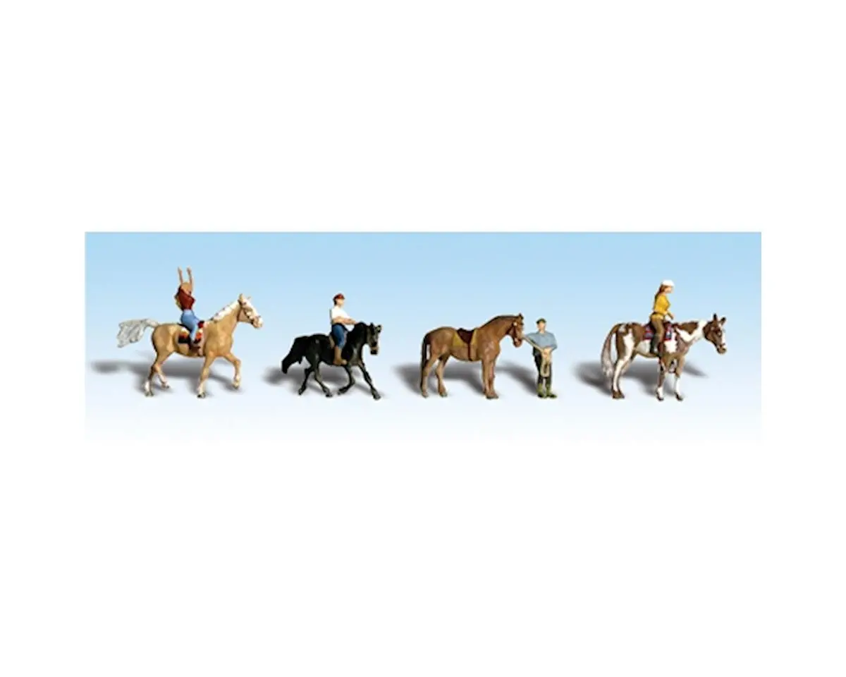 Woodland Scenics N Horseback Riders    (Wooa2159) 1