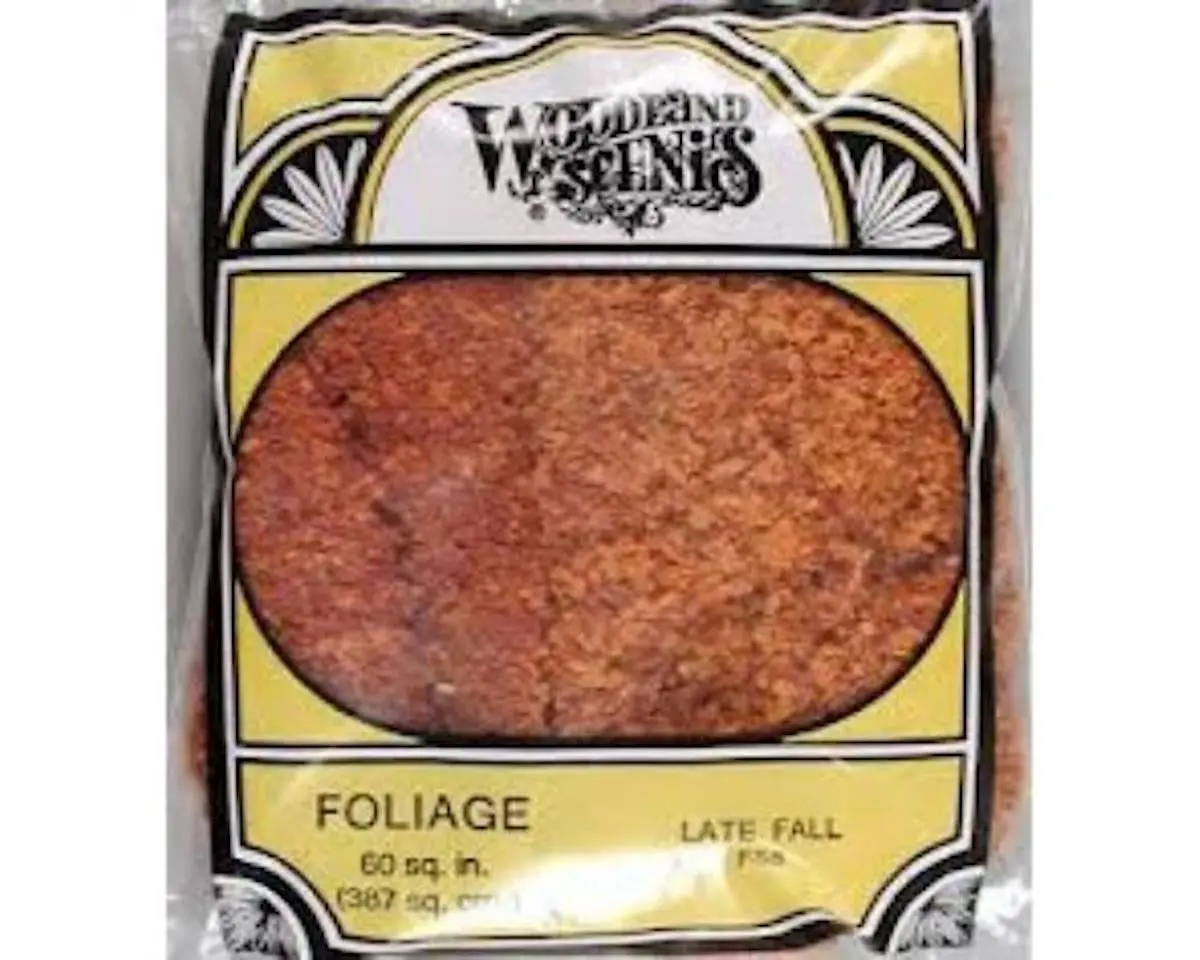 Woodland Scenics Foliage Bag, Late Fall/90.7 Sq. In.  (Woof56) 1