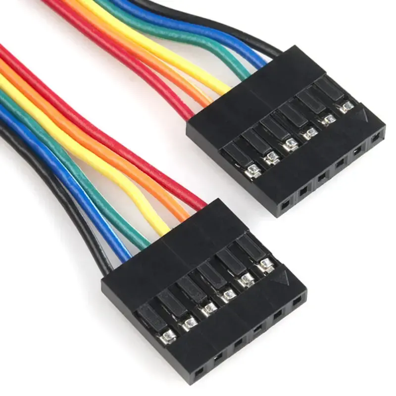 Sparkfun Jumper Wire - 0.1In., 6-Pin, 12In. 1