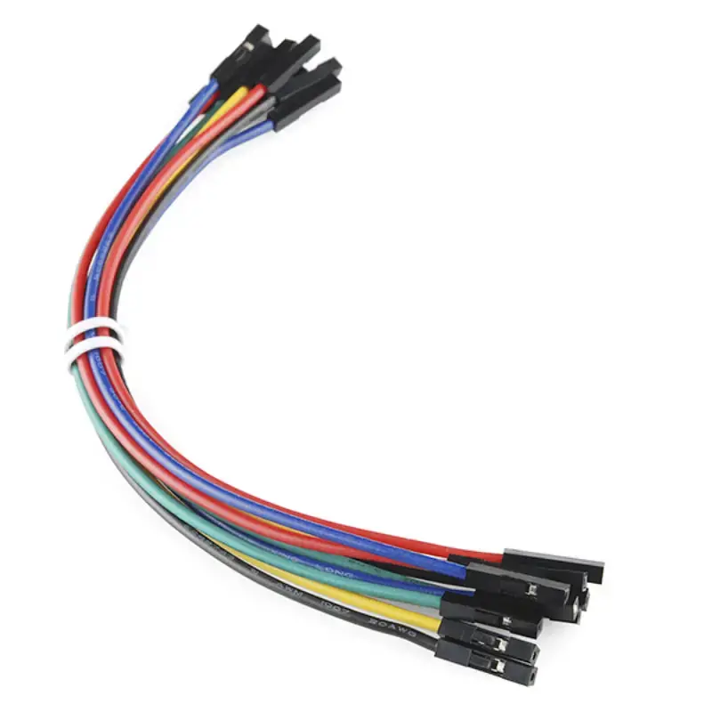 Sparkfun Jumper Wires Premium 6In. F/F - 20 Awg (10 Pack) 1