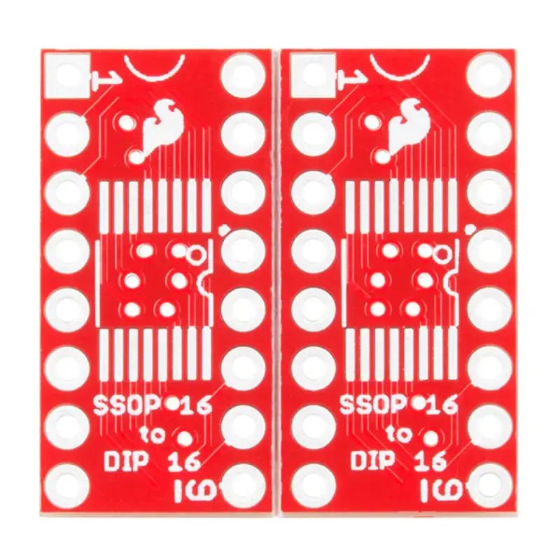 Sparkfun Ssop To Dip Adapter - 16-Pin 1