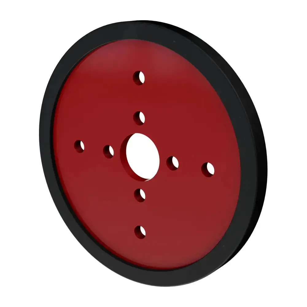 Servocity 3" Acrylic Disc Wheel (Red) - 2 Pack 1