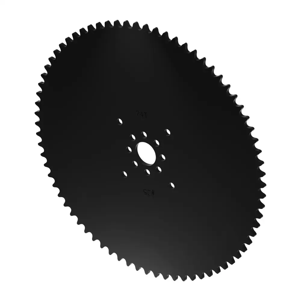 Servocity #25 Pitch Acetal Hub-Mount Sprocket (14Mm Bore, 74 Tooth) 1