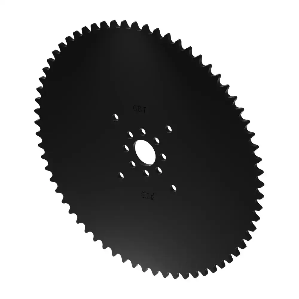 Servocity #25 Pitch Acetal Hub-Mount Sprocket (14Mm Bore, 66 Tooth) 1