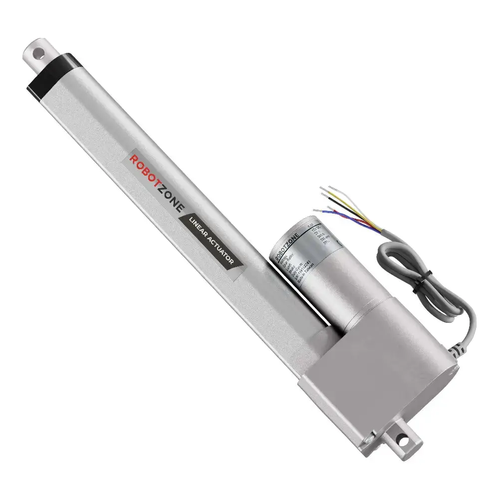 Servocity 12V Heavy-Duty Linear Actuator (112Lb Thrust, 0.6"/Sec, 8" Stroke) 1