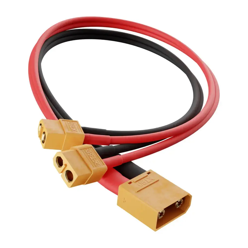 Servocity Xt90 To Xt60 Y-Harness (Single Fh-Mc Xt90 To Dual Mh-Fc Xt60, 300Mm Length) 1