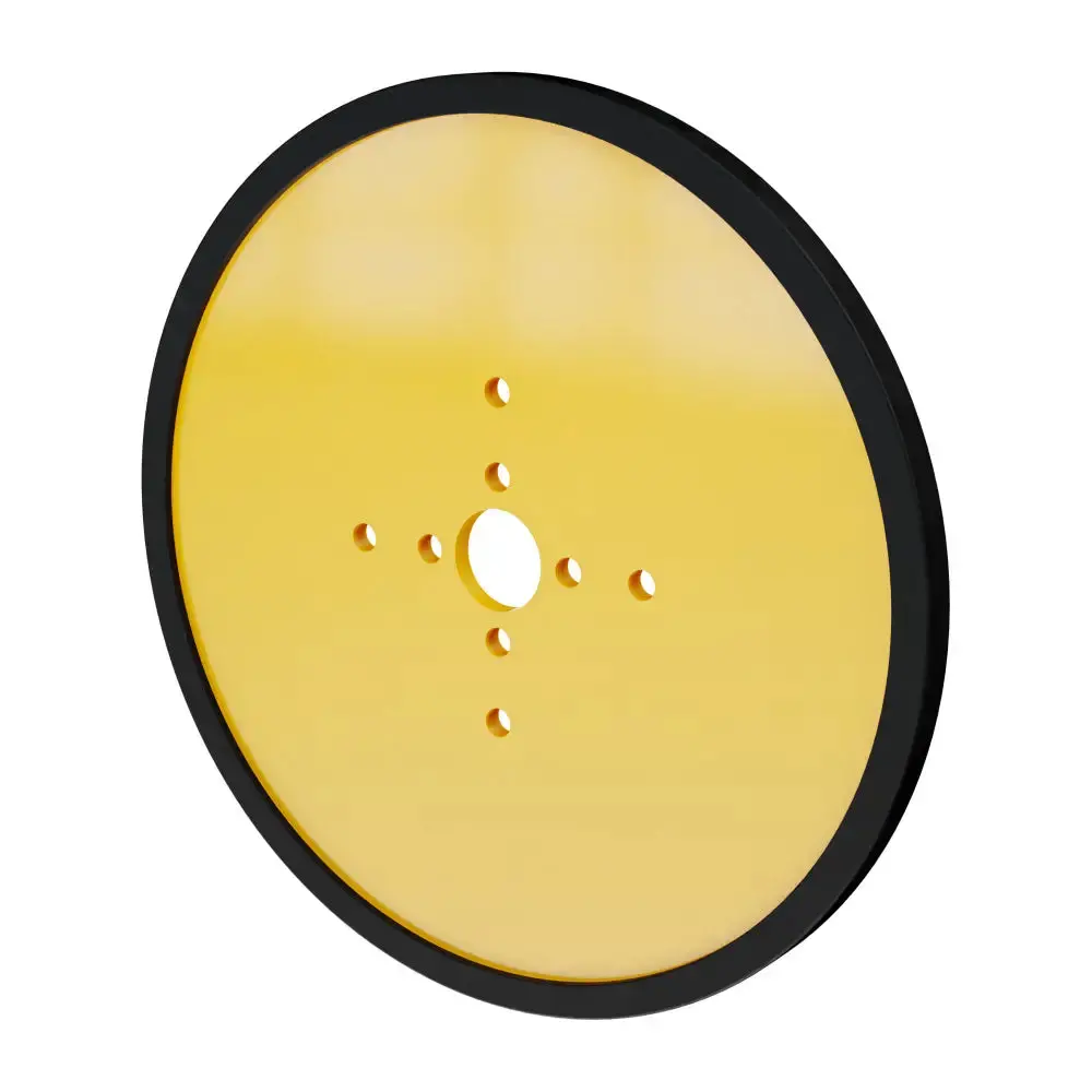 Servocity 5" Acrylic Disc Wheel (Yellow) - 2 Pack 1