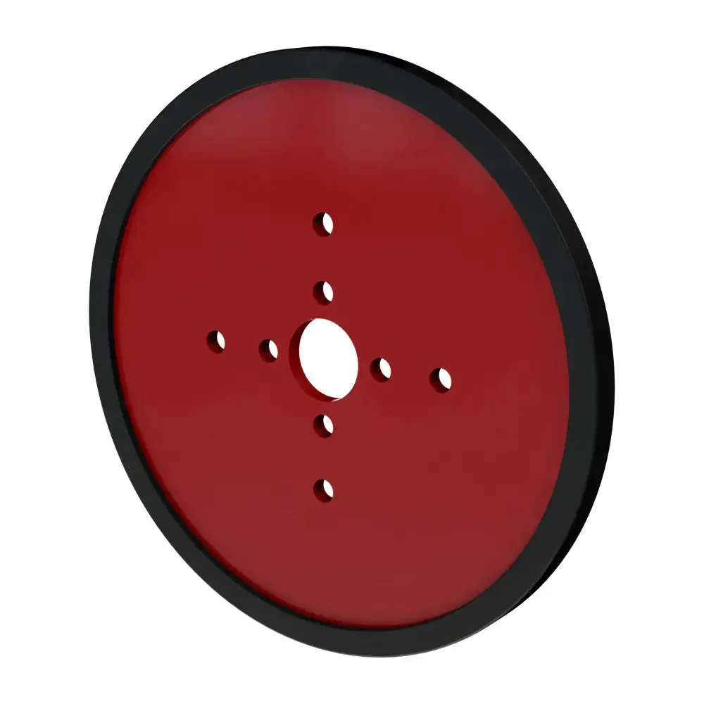 Servocity 4" Acrylic Disc Wheel (Red) - 2 Pack 1