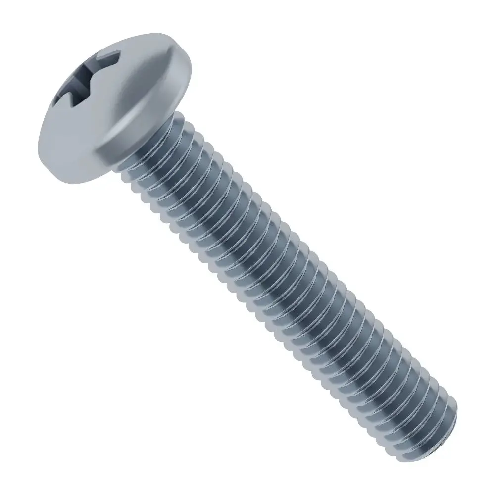 Servocity M3 X 0.5Mm Zinc-Plated Pan Head Screw (16Mm Length) - 6 Pack 1