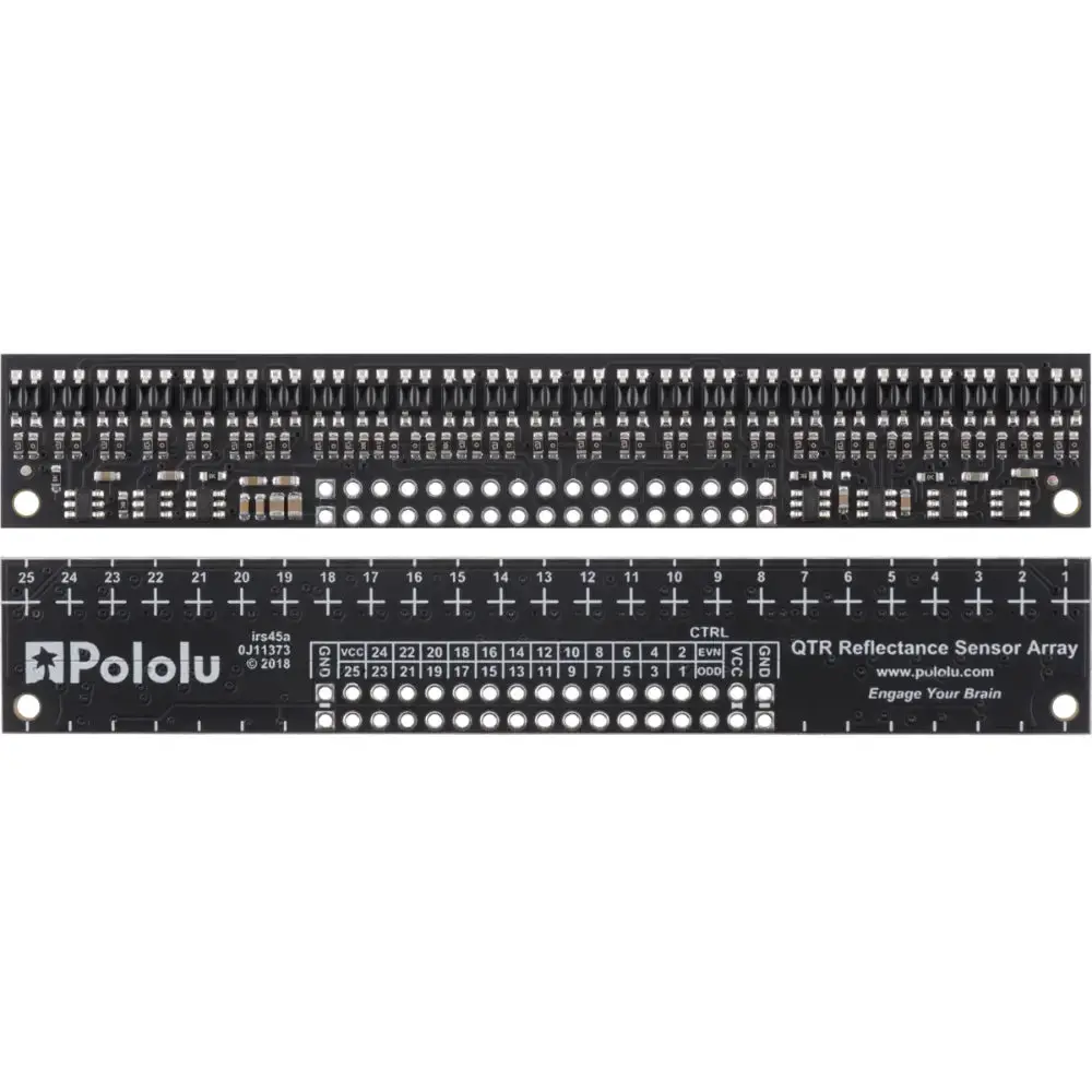 Pololu Qtr-Hd-25A Reflectance Sensor Array: 25-Channel, 4Mm Pitch, Analog Output 1