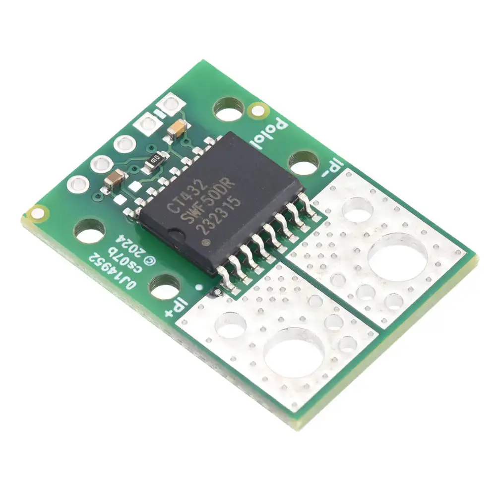Pololu Ct432-Hswf50dr Tmr Current Sensor Compact Carrier 0A To 50A, 5V 1