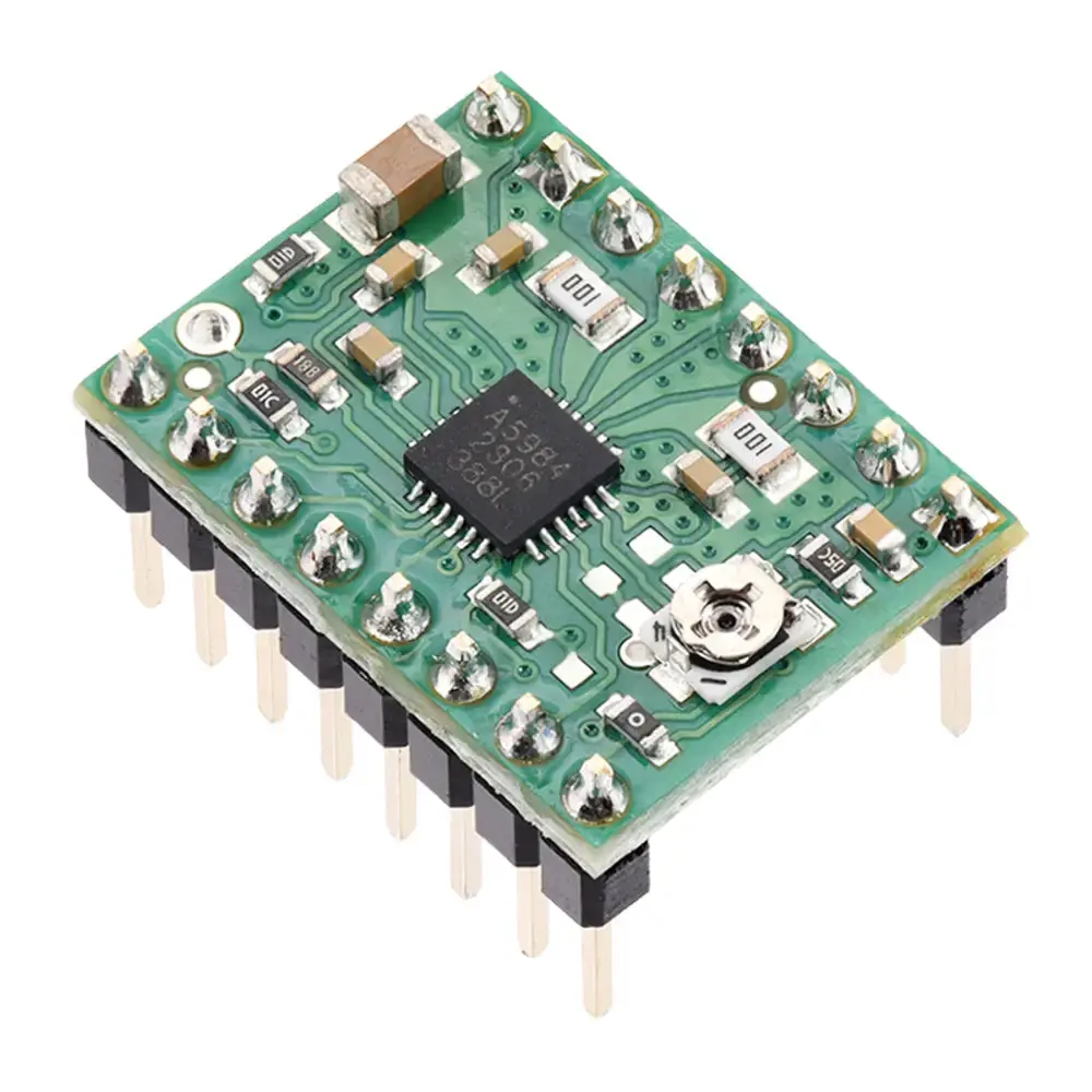 Pololu A5984 Stepper Motor Driver Carrier, Adjustable Current (Soldered Header Pins) 1
