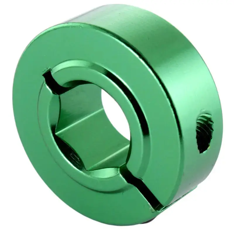 Andymark 1/2 In. Hex Collar Clamps Green, Hd (0.5 In.), 1 Part 1