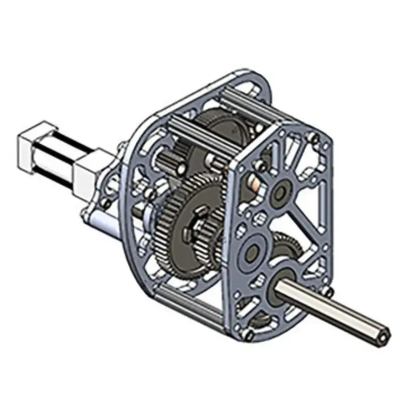 Andymark Evo Shifter Am14u Family Hex Shaft, Stagea 2 Stage - 07.56:1 Ratio, Stageb 2 Stage - 04.77:1 Ratio 1