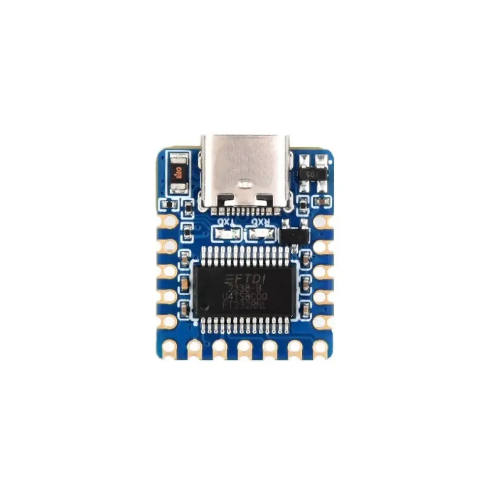 Waveshare Usb To Uart (Ttl) Mini Communication Module, Ttl Serial Converter, Usb To Ttl Converter (W/ Headers) 1