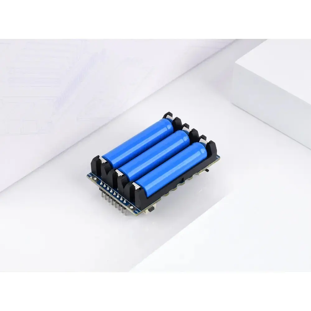 Waveshare Mini Uninterruptible Power Supply Module, Supports Charging & Power Output At The Same Time, 5V 2.5A Output 1