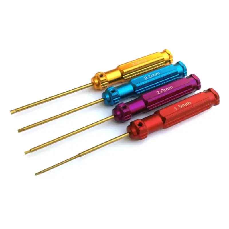 Fingertech Metric Hex Driver Set (1.5, 2.0, 2.5, 3.0) 1