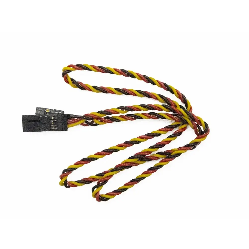 Hitec 24" Heavy Gauge Twisted Wire Aileron Extension W/ Gold Pins 1