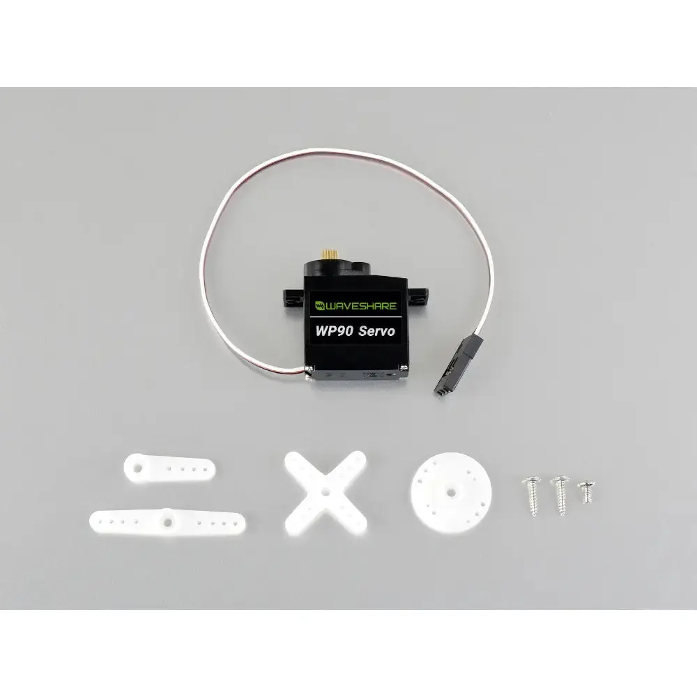 Waveshare High-Reliability 180° Copper Gear Digital Servo, 2.3Kg.Cm Large Torque, Compact Size & Lightweight 1